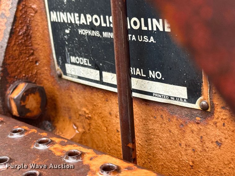 image for item EW4421 1963 Minneapolis Moline Jet Star 2 tractor