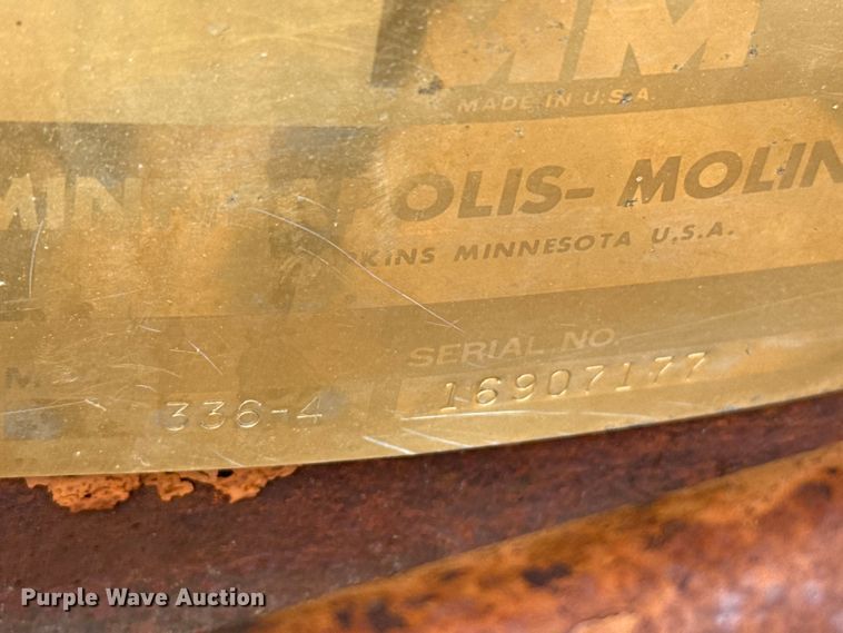 image for item EW4441 1964 Minneapolis Moline M602 tractor
