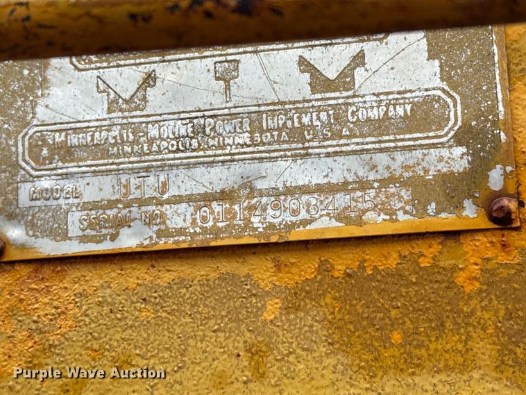 image for item EW4457 Minneapolis Moline UTU tractor