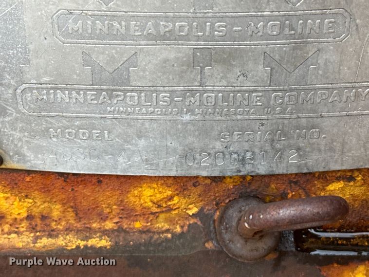 image for item EW4459 1956 Minneapolis Moline GB tractor