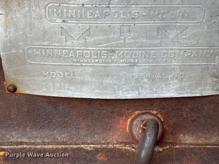 image for item EW4463 Minneapolis Moline UB tractor