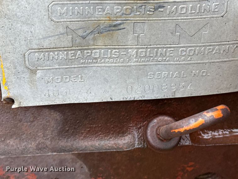 image for item EW4468 Minneapolis Moline GB tractor