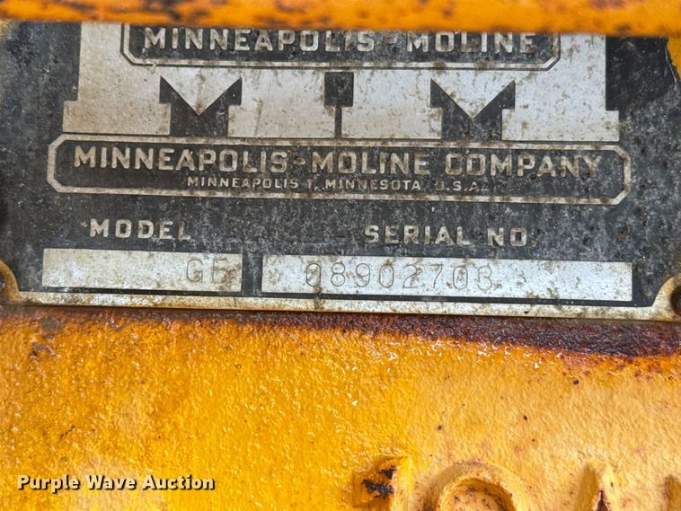 image for item EW4468 Minneapolis Moline GB tractor