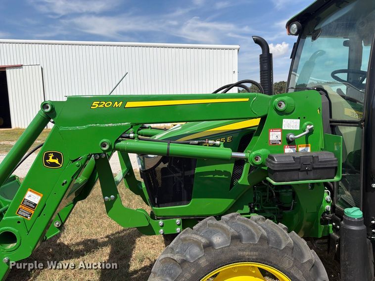image for item EX0527 2021 John Deere 5065E MFWD tractor