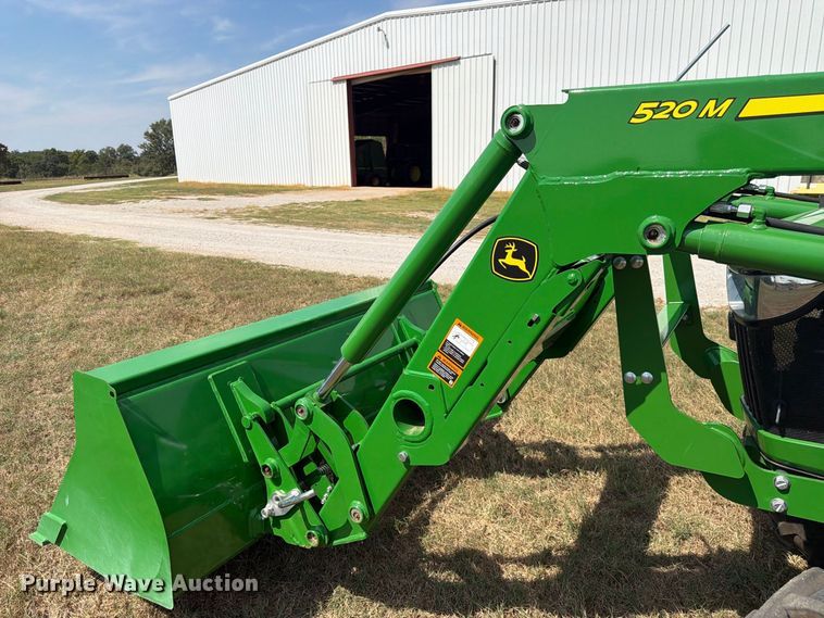 image for item EX0527 2021 John Deere 5065E MFWD tractor