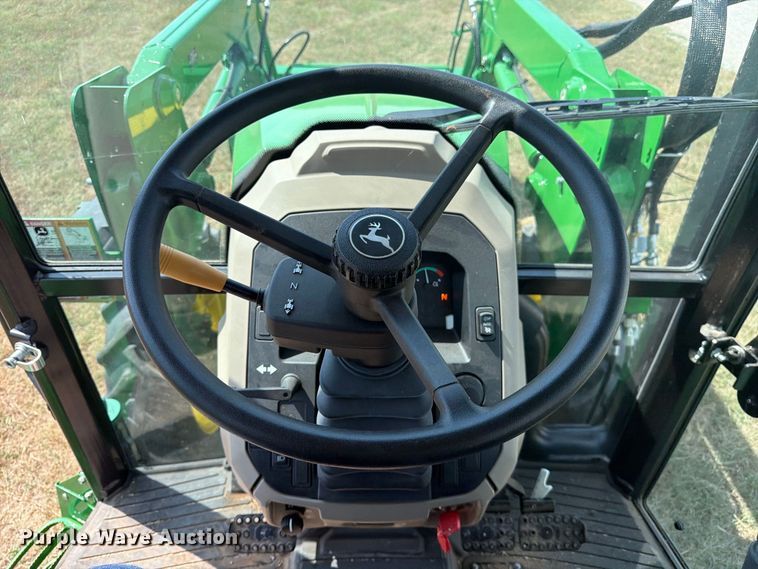 image for item EX0527 2021 John Deere 5065E MFWD tractor