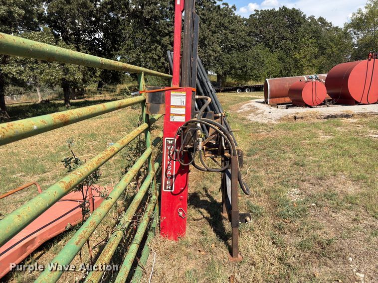 image for item EX0528 Worksaver hydraulic post driver