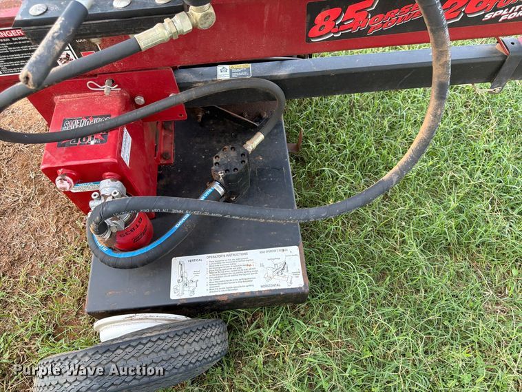 image for item EX0529 Swisher LS8526 log splitter