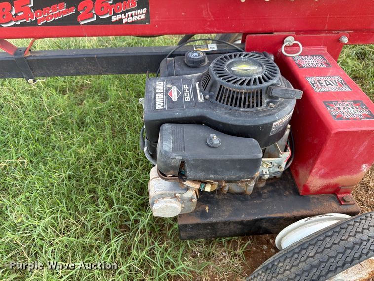 image for item EX0529 Swisher LS8526 log splitter