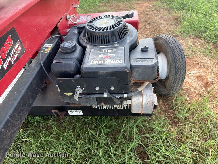 image for item EX0529 Swisher LS8526 log splitter