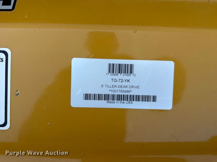image for item EX0530 King kutter TG-72-YK tiller
