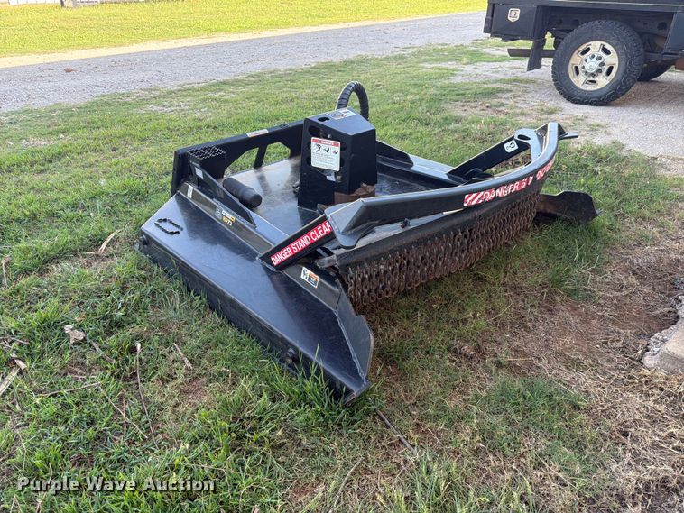 image for item EX0531 John Deere RS72 skid steer brush mower