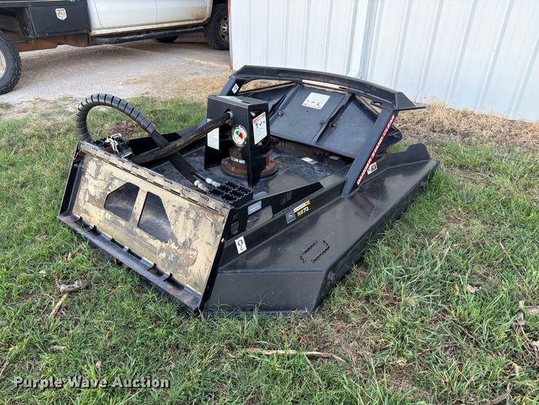 image for item EX0531 John Deere RS72 skid steer brush mower