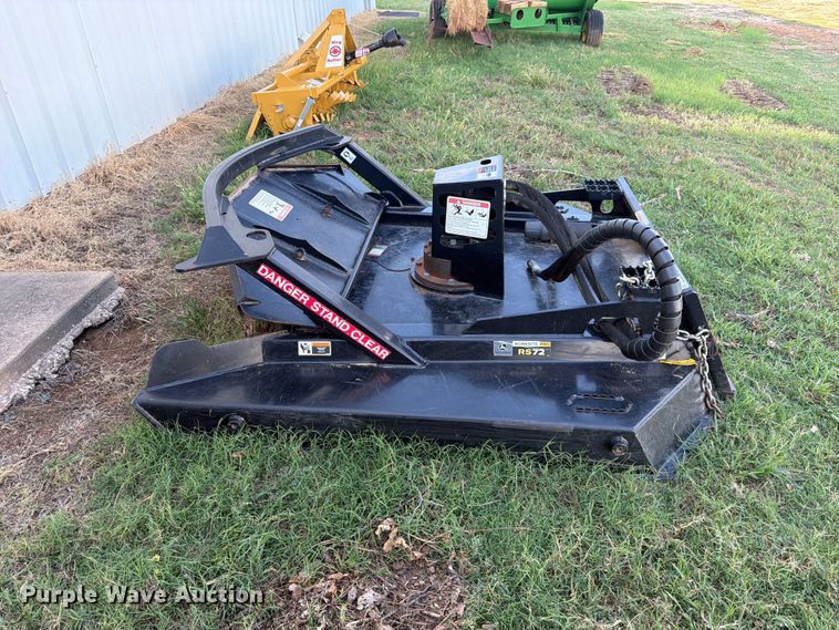 image for item EX0531 John Deere RS72 skid steer brush mower