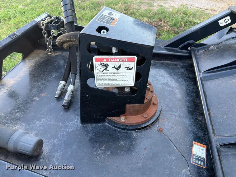 image for item EX0531 John Deere RS72 skid steer brush mower