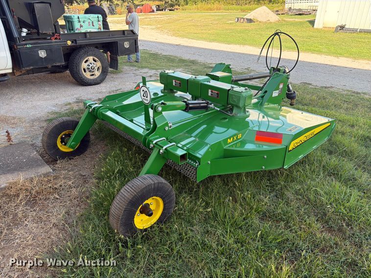 image for item EX0532 John Deere MX8 rotary mower