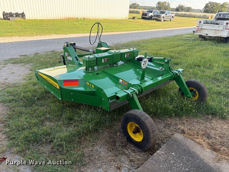 image for item EX0532 John Deere MX8 rotary mower