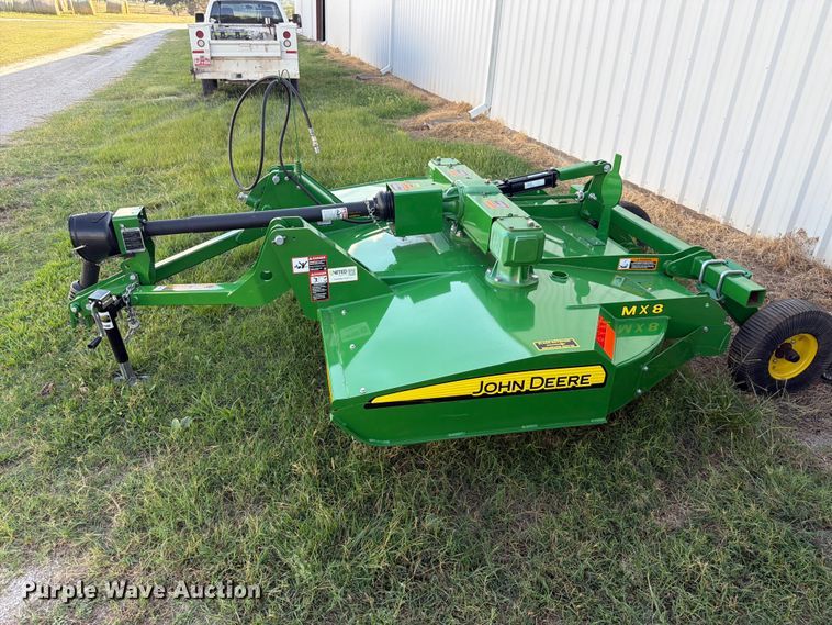 image for item EX0532 John Deere MX8 rotary mower