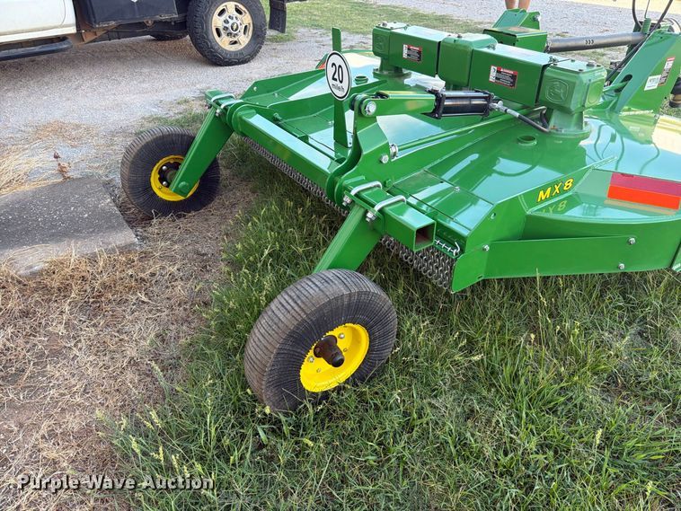 image for item EX0532 John Deere MX8 rotary mower