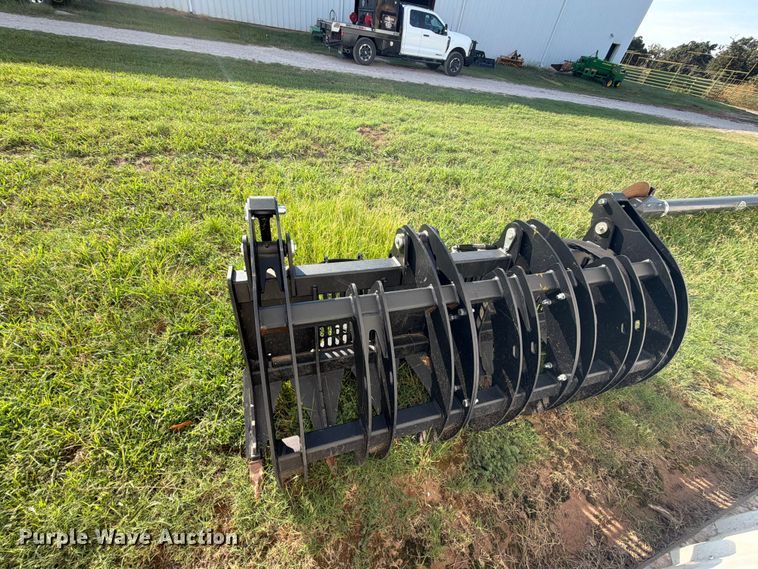 image for item EX0536 Quick attach skid steer grapple bucket