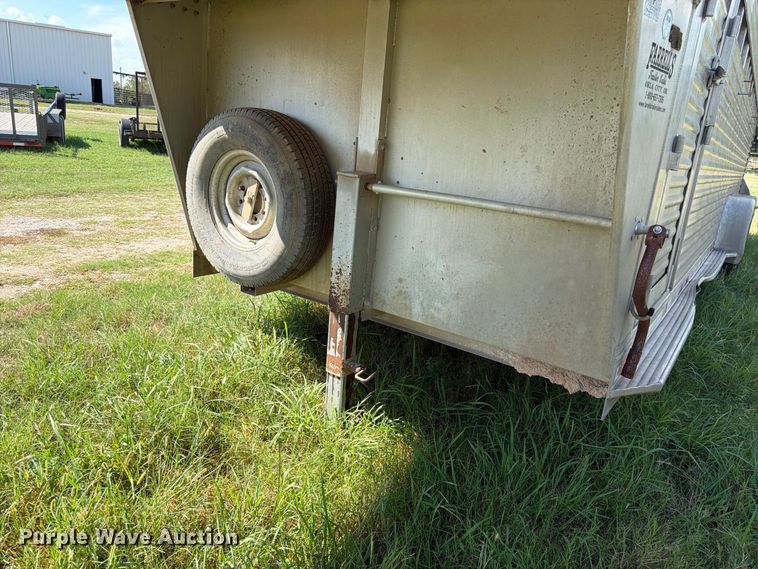 image for item EX0540 2006 Elite trailers livestock trailer