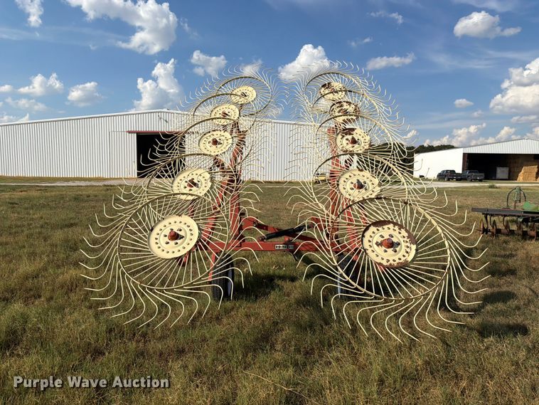 image for item EX0553 H&S CR10 hay rake