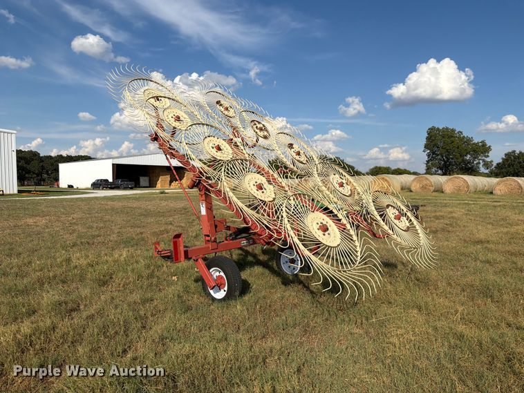 image for item EX0553 H&S CR10 hay rake