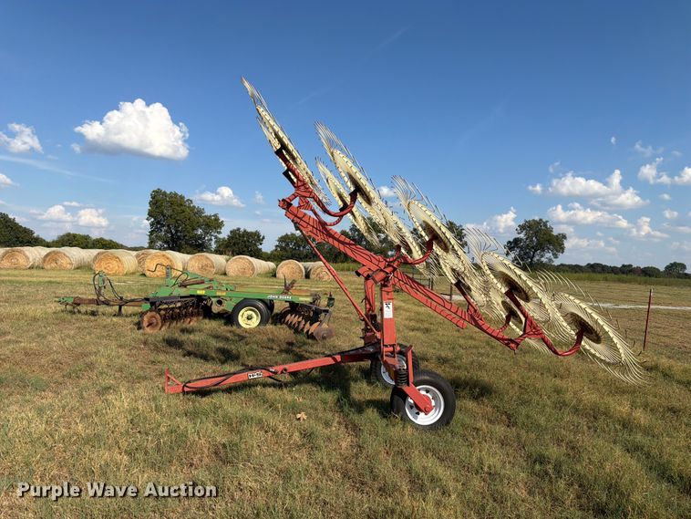 image for item EX0553 H&S CR10 hay rake