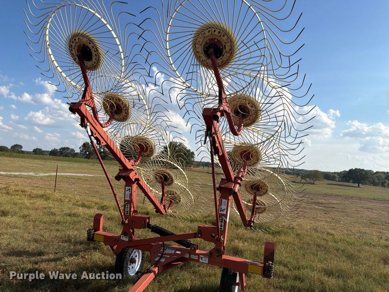 image for item EX0553 H&S CR10 hay rake