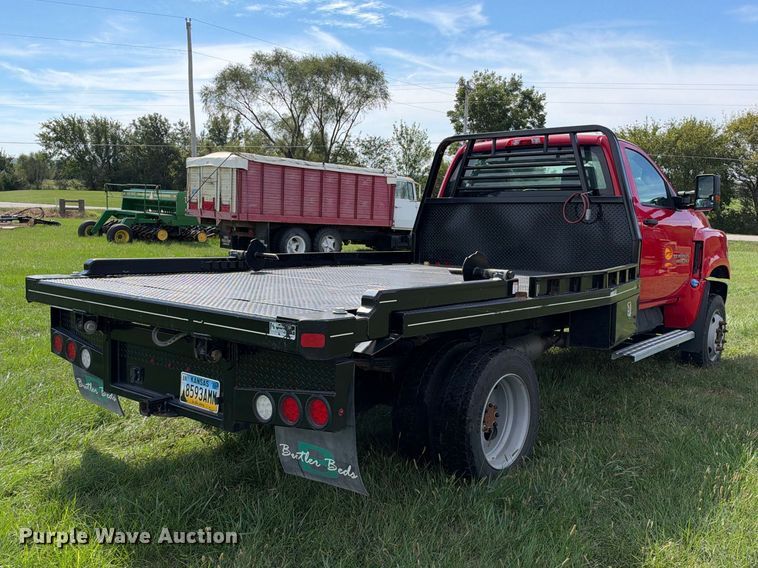 image for item EX2284 2021 Chevrolet  4500HD bale bed truck