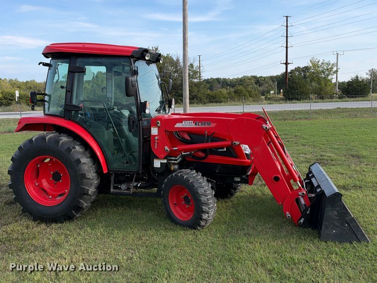 image for item EX2287 2022 Kioti NS6010CH MFWD tractor
