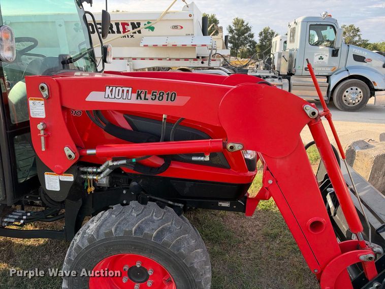 image for item EX2287 2022 Kioti NS6010CH MFWD tractor