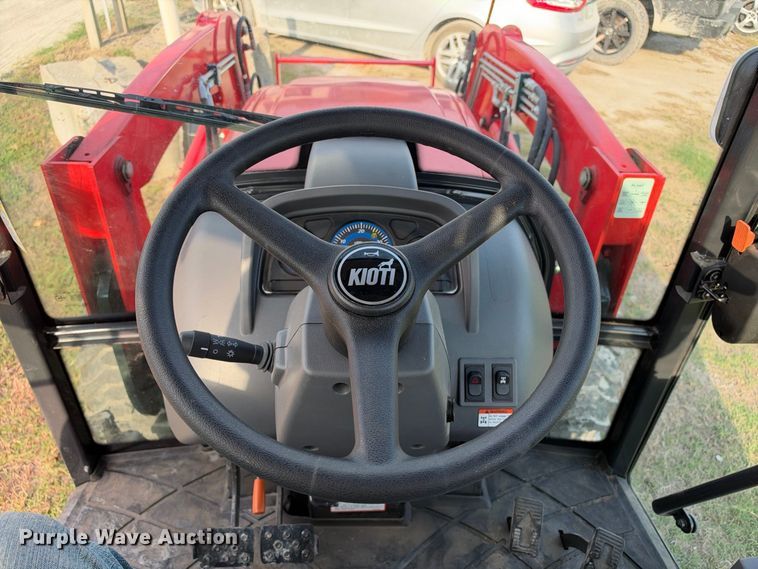 image for item EX2287 2022 Kioti NS6010CH MFWD tractor