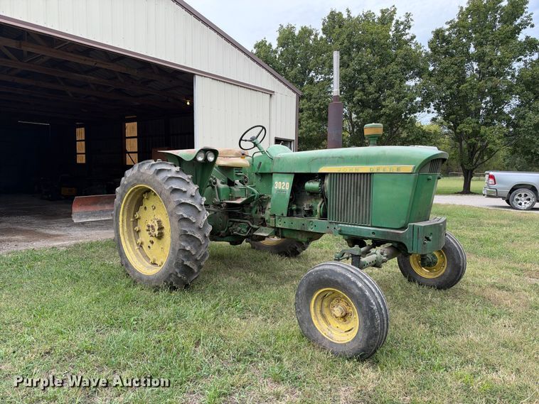 image for item EX2322 1965 John Deere 3020 tractor