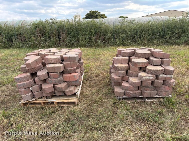 image for item EX4329 (2) pallets of pavers