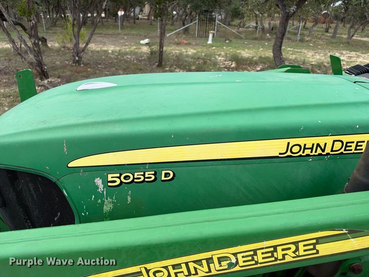 image for item FB8377 2012 John Deere 5055D tractor
