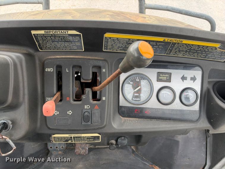 image for item FB8378 2007 Kubota RTV900 utility vehicle