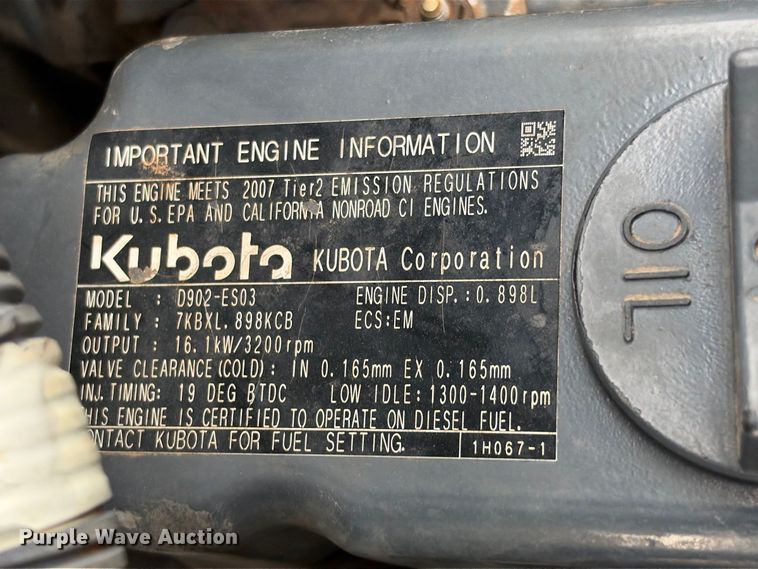 image for item FB8378 2007 Kubota RTV900 utility vehicle