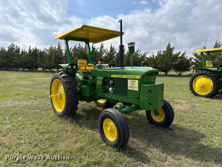 image for item FB8973 1967 John Deere 2510 tractor