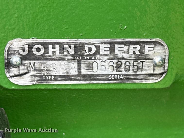 image for item FB8973 1967 John Deere 2510 tractor