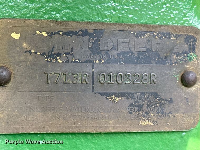 image for item FB8973 1967 John Deere 2510 tractor