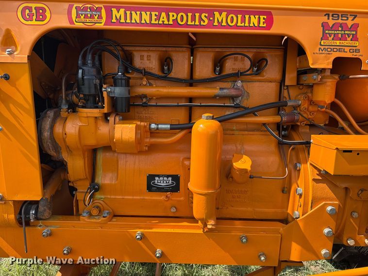 image for item FB8975 1958 Minneapolis Moline GB tractor