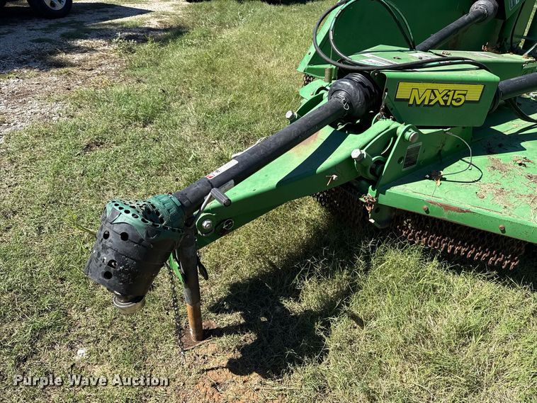 image for item FC4501 2012 John Deere MX15 batwing rotary mower