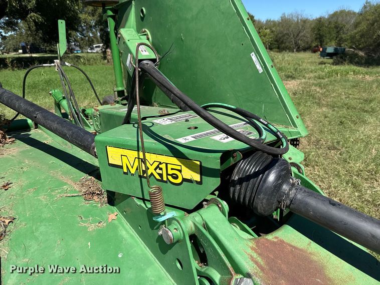 image for item FC4501 2012 John Deere MX15 batwing rotary mower
