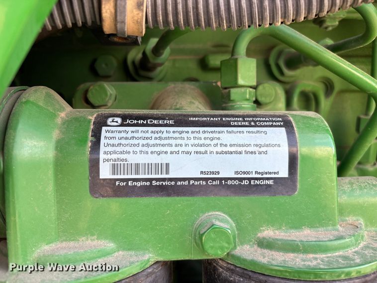 image for item FG0757 2012 John Deere 8360 RT tractor