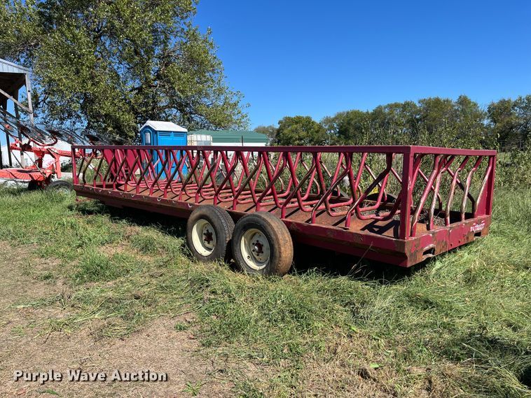 Patriot hay bale feeder wagon in Oronogo, MO | Item FG0775 for sale ...
