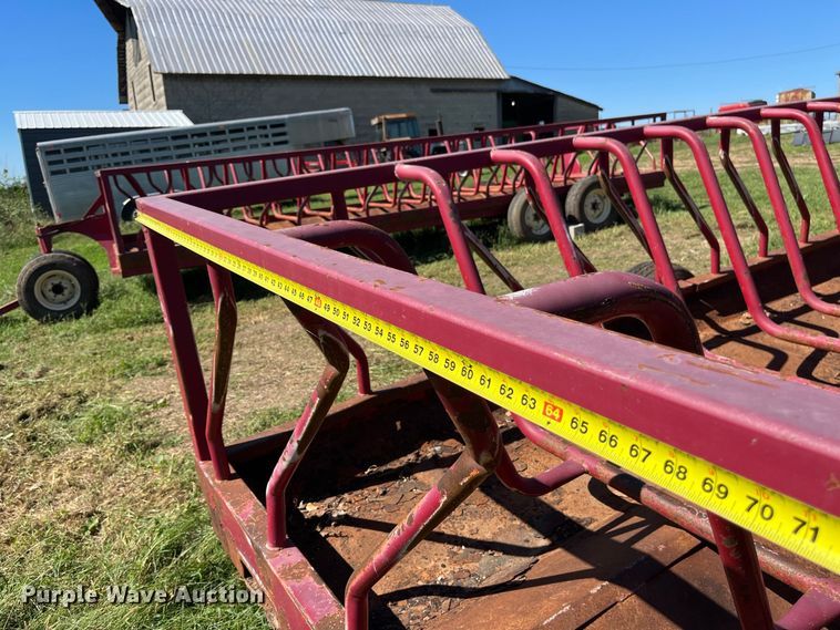 image for item FG0775 Patriot hay bale feeder wagon