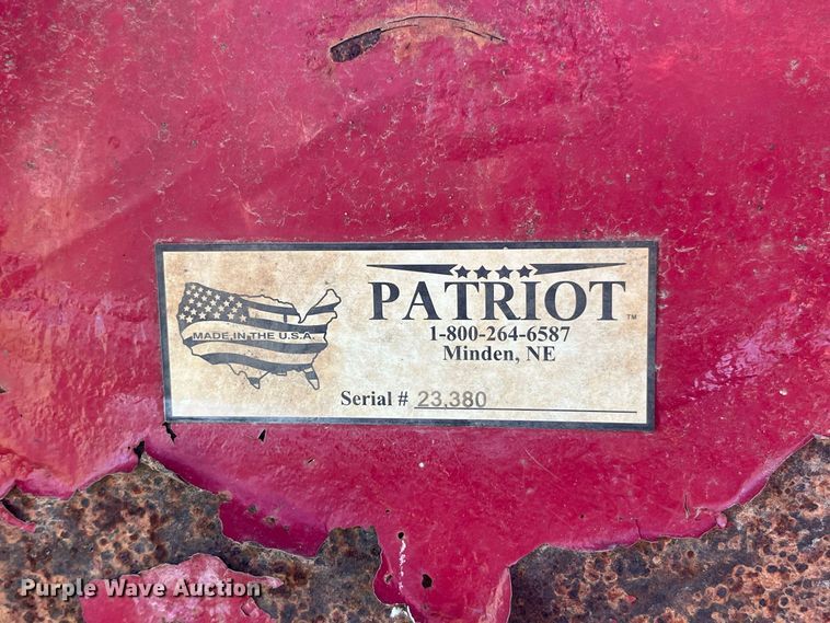image for item FG0775 Patriot hay bale feeder wagon