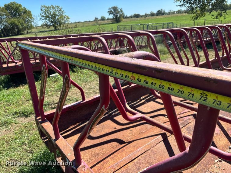 image for item FG0776 Patriot hay bale feeder wagon