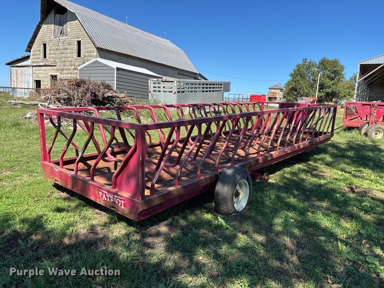 Patriot hay bale feeder wagon in Oronogo, MO | Item FG0777 for sale ...